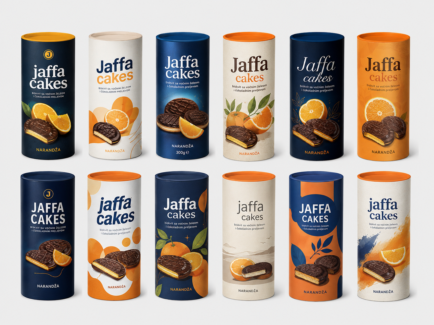 Cardboard packaging for food products